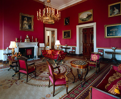 The White House's “Red Room”