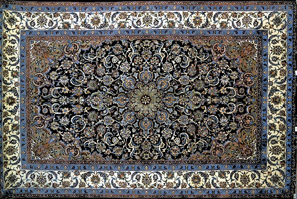 Ahdoot Oriental Rugs Blue Carpet