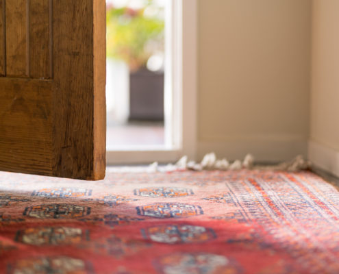 Oriental Rugs Front Door Foot Traffic