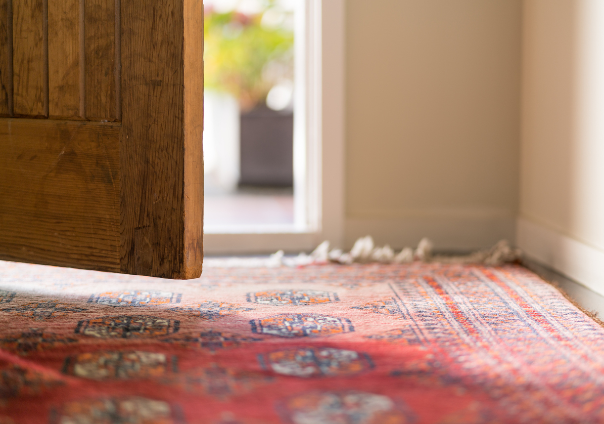 Oriental Rugs Front Door Foot Traffic